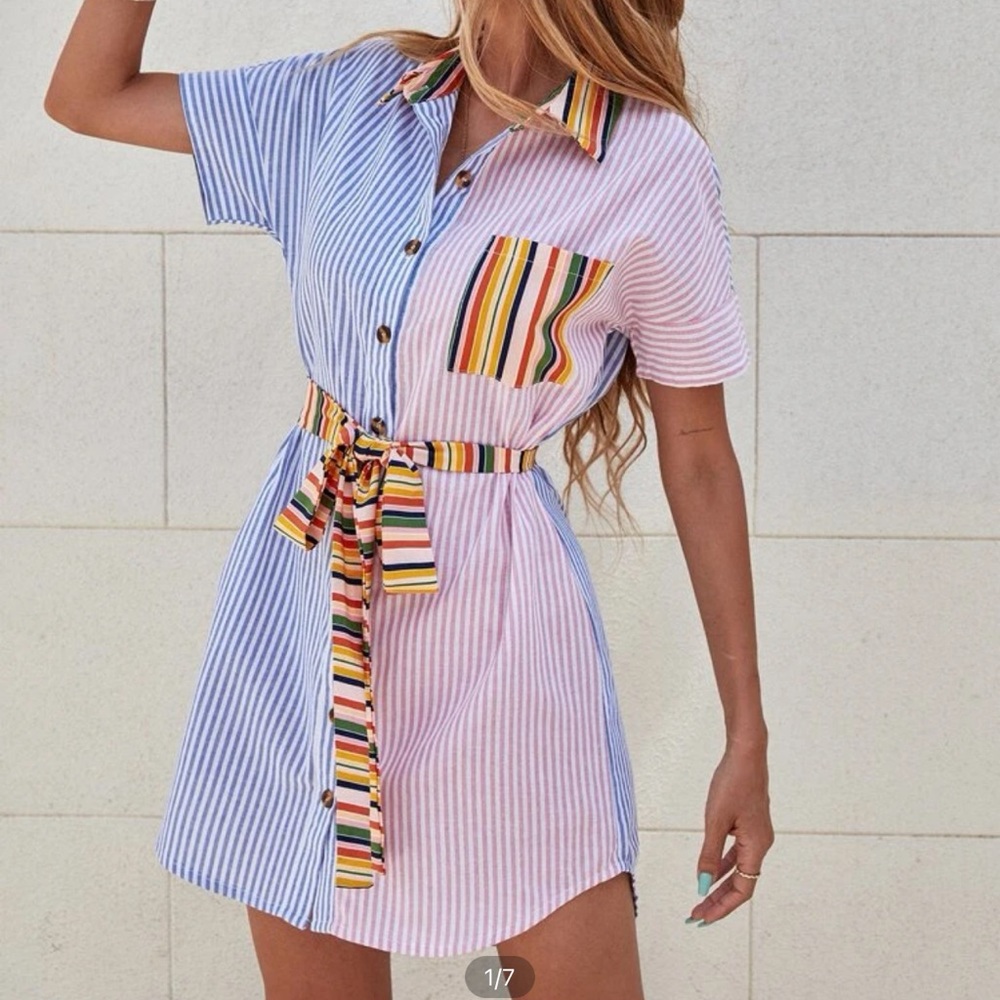 Color Block Dress